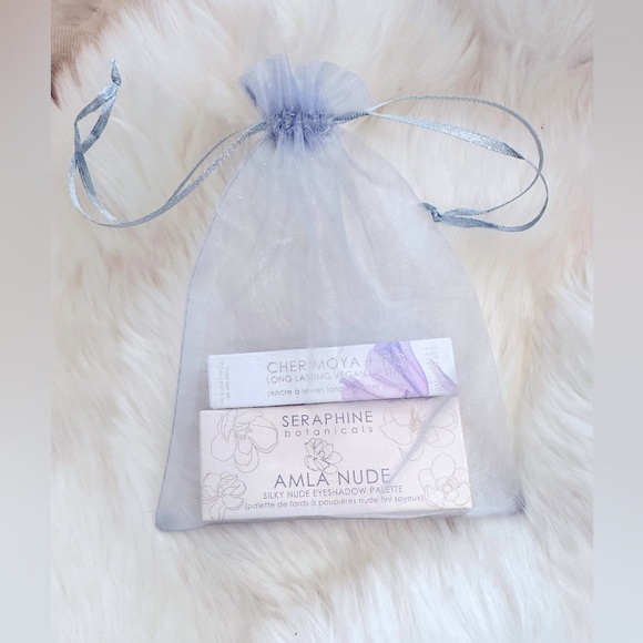 SERAPHINE’S Botanicals [2pc Cherimoya+Fig Lasting Lip Satin+Silky Nude Shadow’s] - Picture 7 of 16